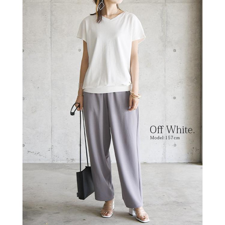 and it_ tシャツ レディース 半袖 白 無地 カットソー 20代 30代