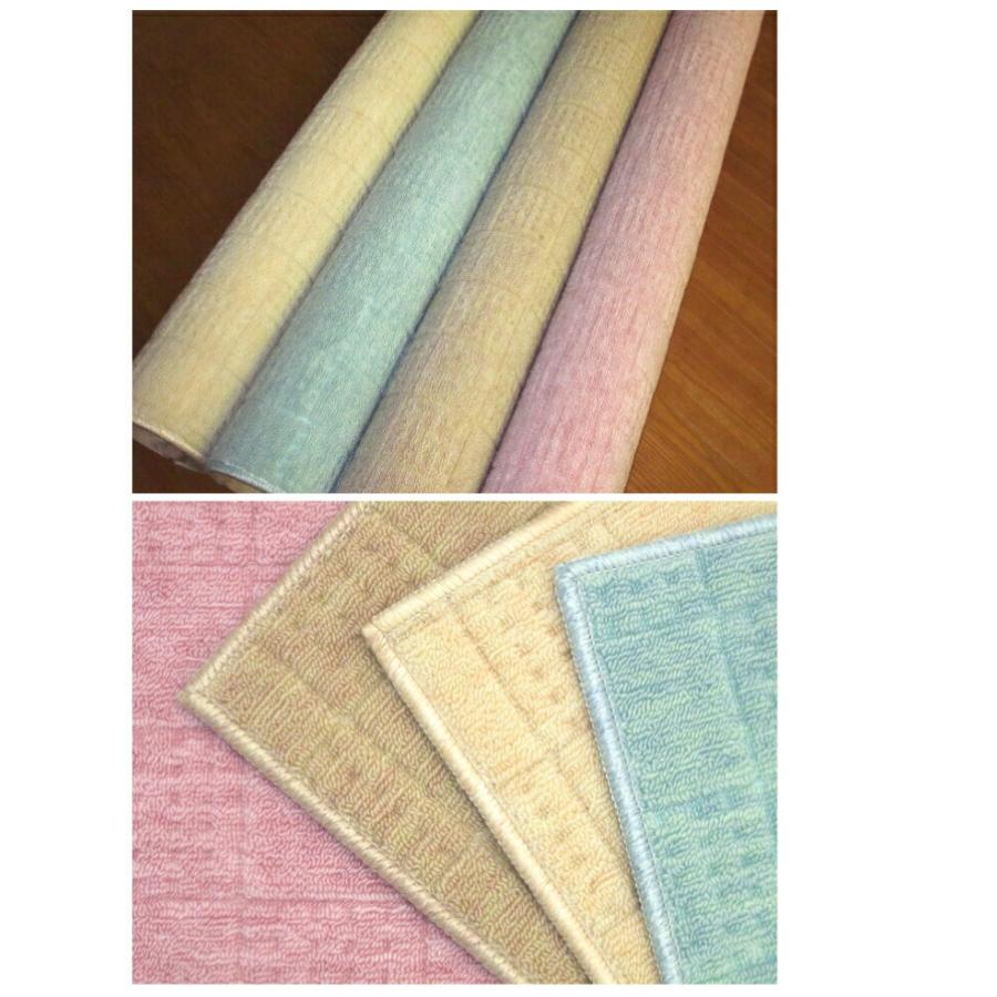 カーペット 6畳 抗菌 防臭 撥水 防音カーペット チェックアイ 江戸間６畳（261&times;352ｃｍ） 日本製 防音 O02