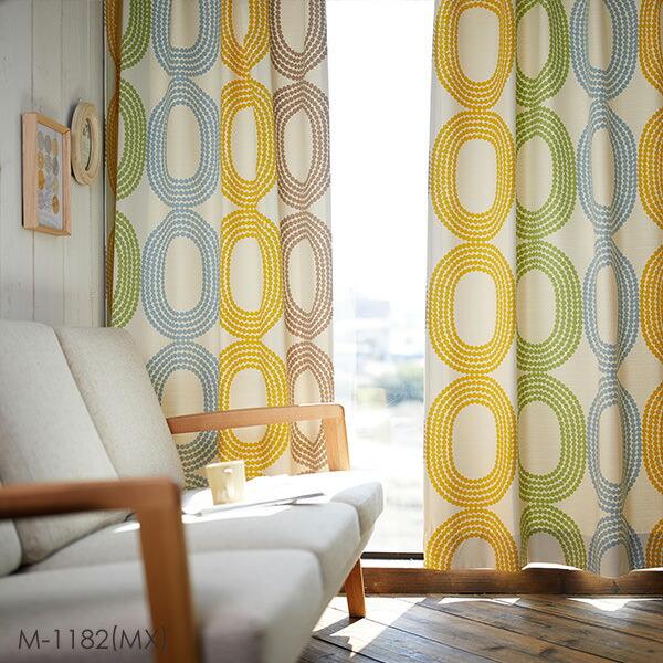 ディズニー 遮光 カーテン Disney MICKEY ミッキー Dot ring / ドットリング 100×200cm (1枚入り) 【遮光2級/遮光3級/ウォッシャブル/形状記憶/ドット】 | スミノエ | 04