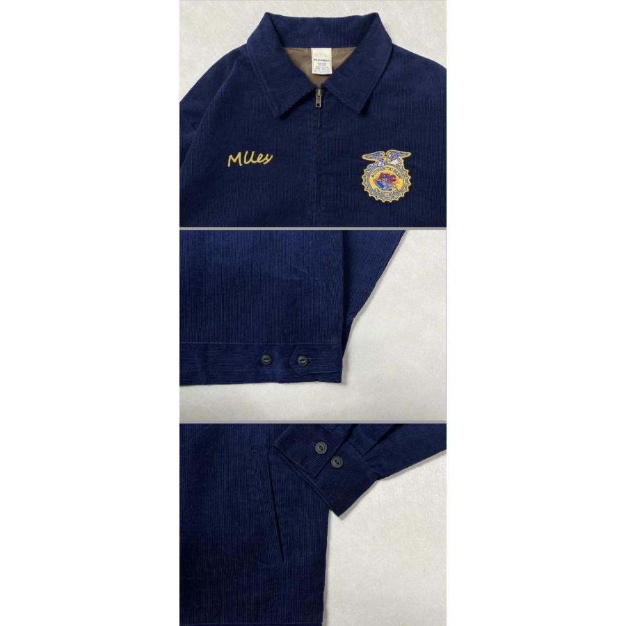 FFA JACKET ファーマーズ ジャケット コーデュロイ L 復刻 レプリカ FFAジャケット 復刻 レプリカ ミリタリージャケット コーデュロイ
