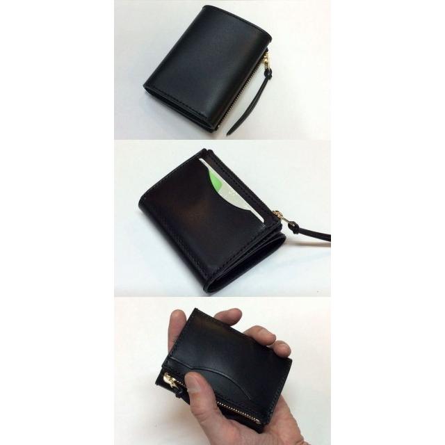 本革 ミニ財布 コンパクト財布 【andMeat.】アンドミート メンズ