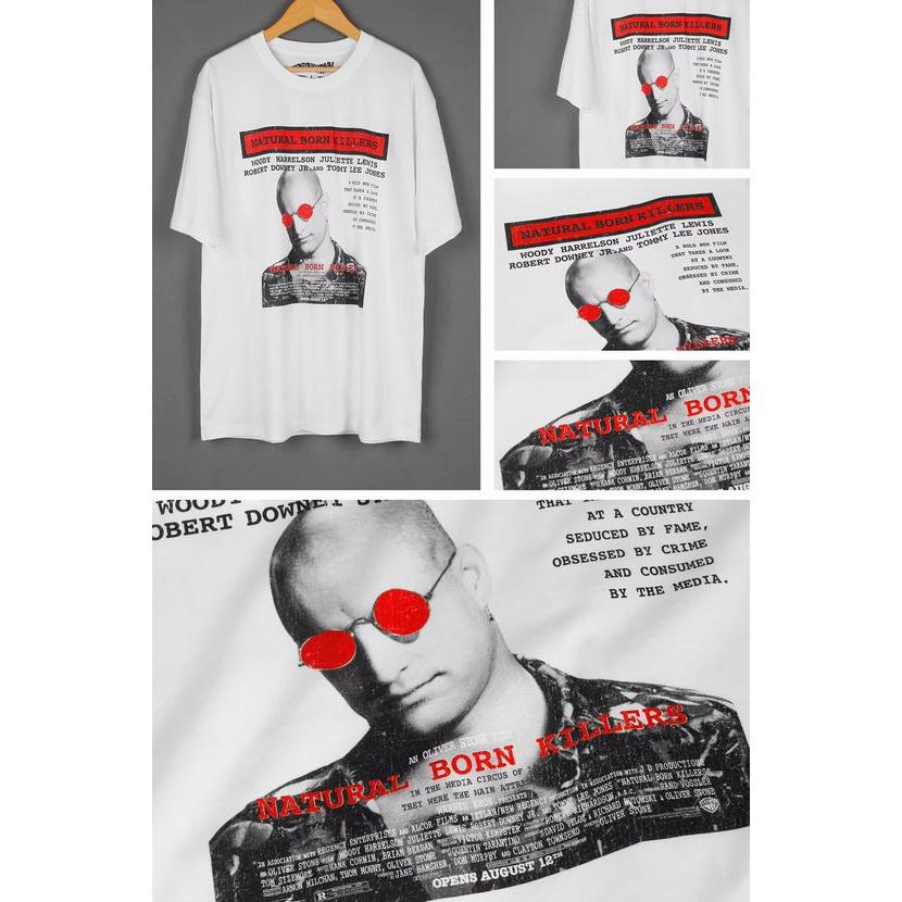 メンズ レディース半袖Tシャツ 映画 ROCK Tシャツ ナチュラル ボーン