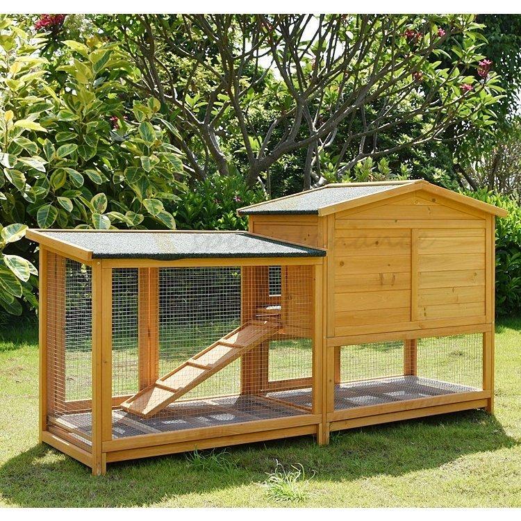 ペットハウス 小動物ケージ ウサギ うさぎ 屋外飼育透明なドア 大型 はと ペットケージ別荘 飼育 組立式 天然杉材 小動物ケージ 鶏 鴨 はと うさぎ 二重 屋外 防腐材 木製 osc Andモア