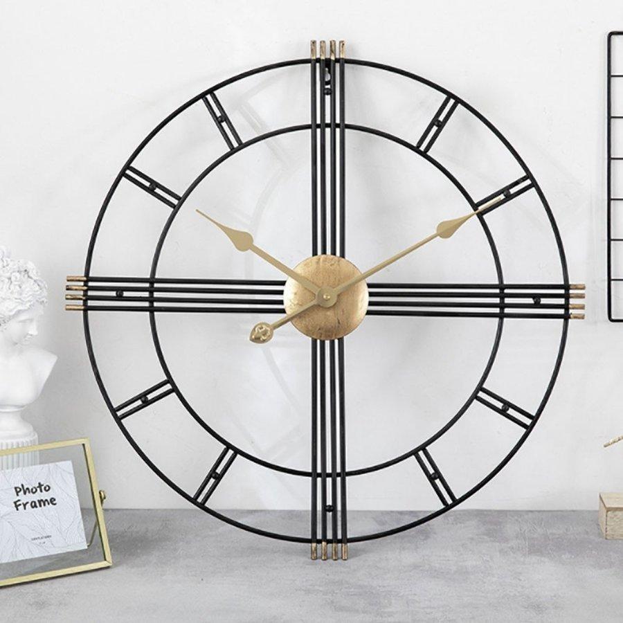 注目の福袋 壁掛け時計 十字 十字架 フレーム 掛け時計 デザイナーズ アイアンクロック フレーム クロス おしゃれ インテリア時計 エレガント クラシック リビング時計 アイアンクロック 掛時計 時計 ウォールクロック zem Andモア 喜ばれる誕生日プレゼント