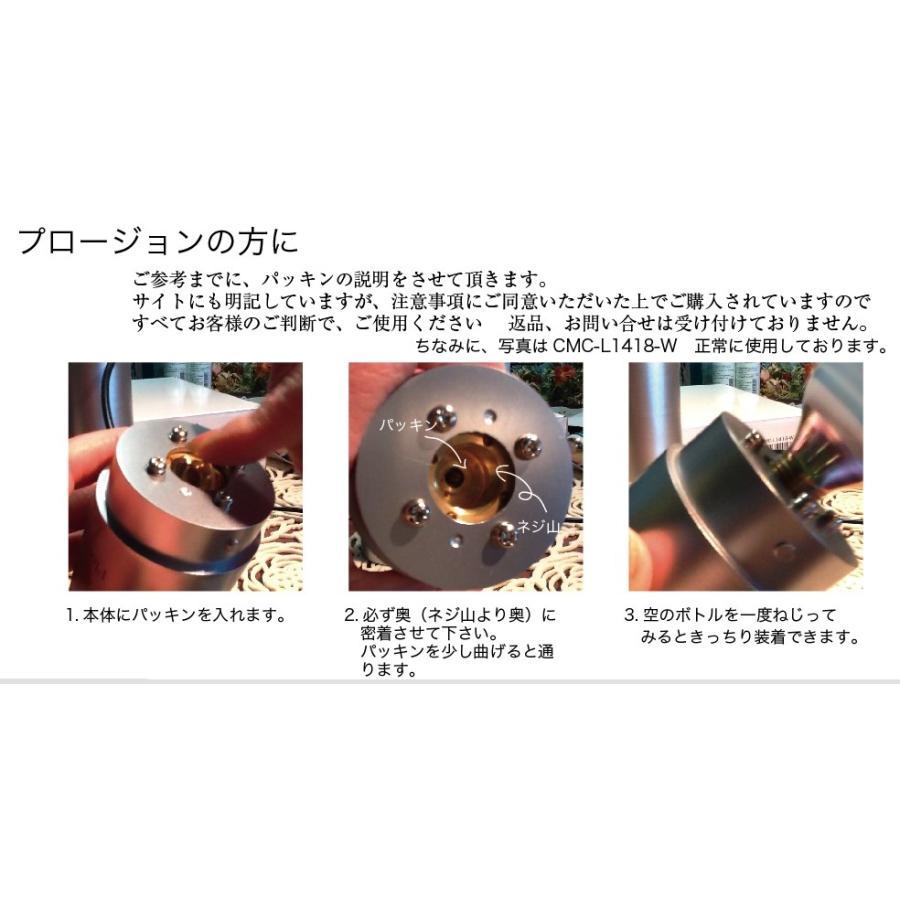 プロージョン対応 炭酸ガスカートリッジ 10本組(パッキン付き プロージョン対応 炭酸ガスカートリッジ 10本組(パッキン付き