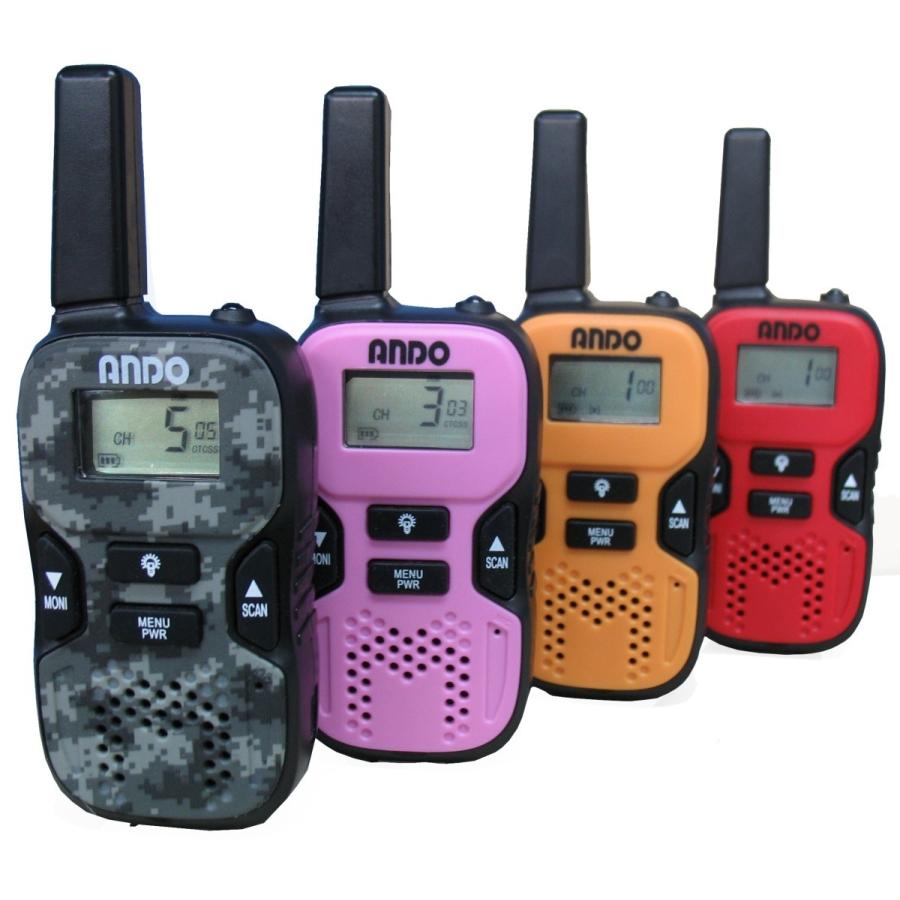 ポケットトランシーバー 2台セット（T17-042LY-2P） 特定小電力