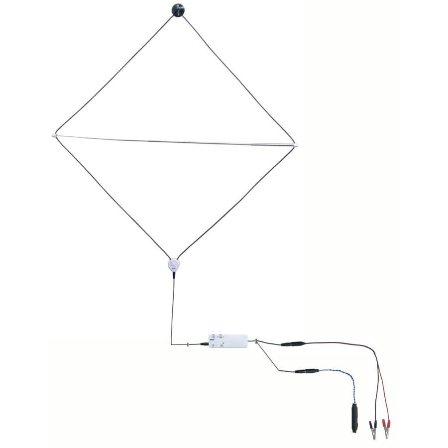 ワイドバンド高感度アンテナ（O15-462Y） AMラジオ受信用 短波放送