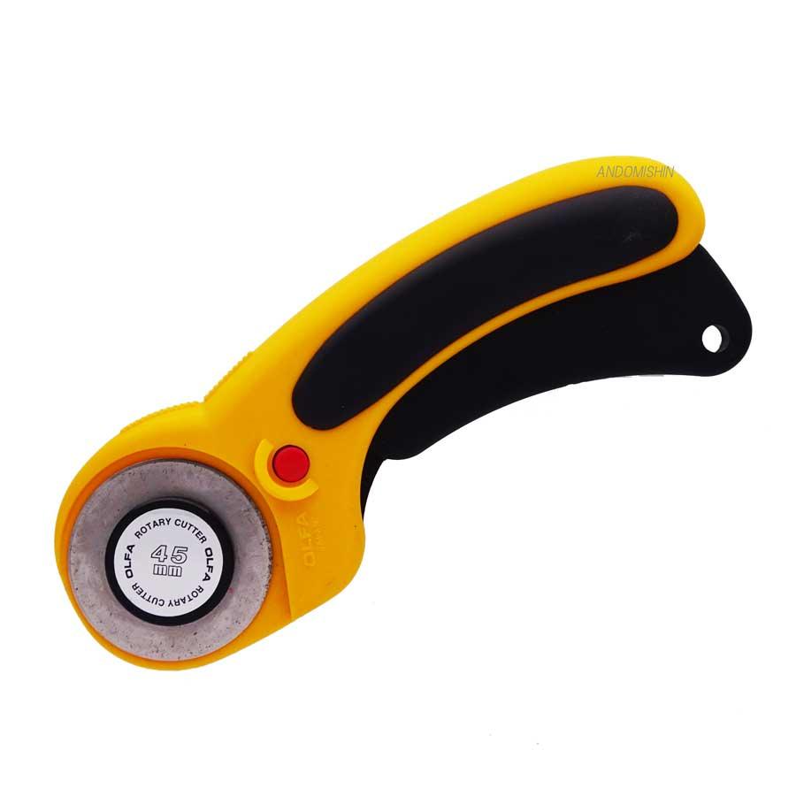 オルファ　セーフティロータリーカッター　Ｌ型（４５ミリ刃） | OLFA