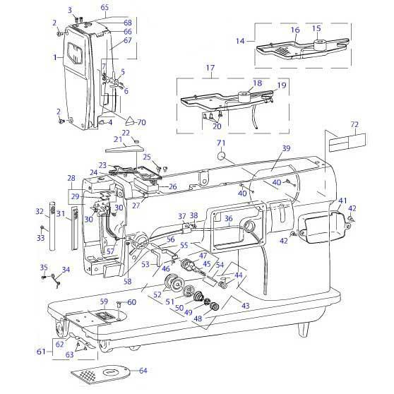 針板（JUKI　千鳥縫いミシン　LZ-271用） | JUKI | 02
