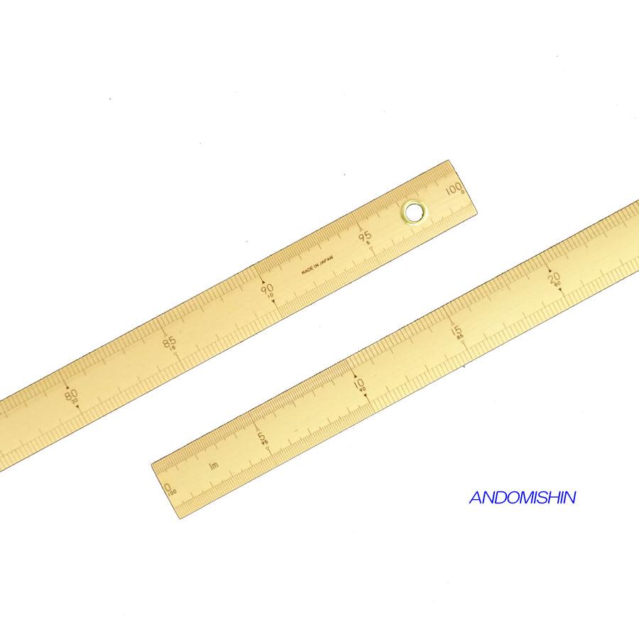 竹尺（メモリ付）１００センチ　＊ハトメ穴付 |  | 07