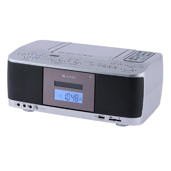 CDラジオカセットレコーダー TOSHIBA（東芝） AUREX SD/USB/CDラジオカセットレコーダー AX-KCR70(S