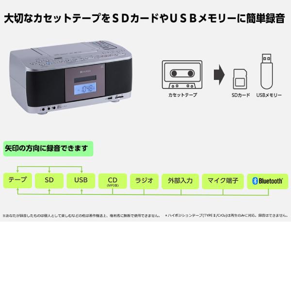 東芝 AUREX CDラジオカセットレコーダー デンキチWeb / 東芝 TOSHIBA CDラジオカセットレコーダー ダブル