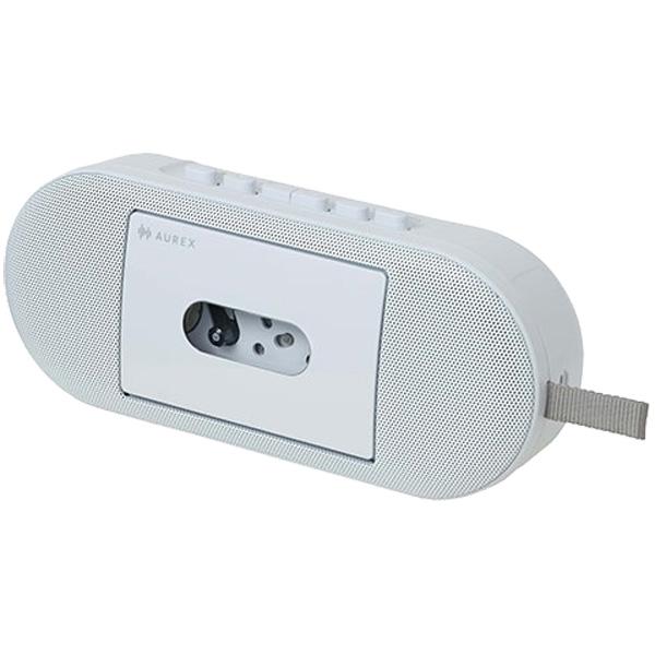 TOSHIBA Bluetooth ワイヤレススピーカー TOSHIBA 東芝 AUREX Bluetooth送受信機能搭載 カセット付