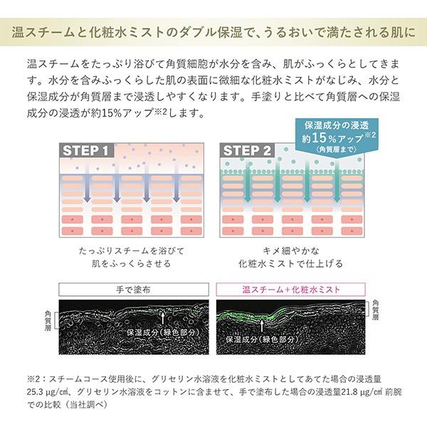 ナノケア パナソニック スチーマー / 温冷・化粧水ミストタイプ EH
