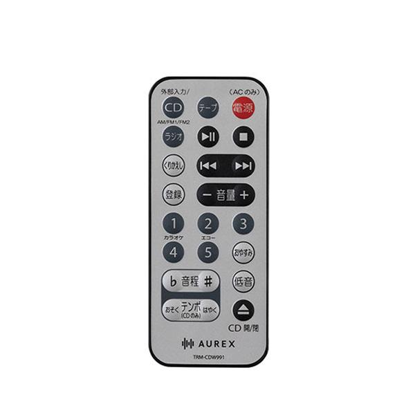 TOSHIBA（東芝） AUREX CDラジオカセットレコーダー TY-CDW991(S