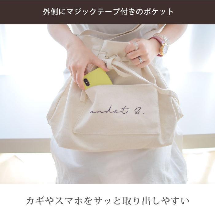 ショルダーバッグ レディース 斜めがけ 巾着 キャンバス 布製 大きめ 