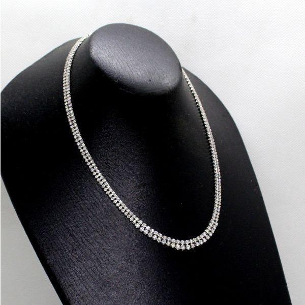 ◎中古美品◎プラチナ ダイヤ 5.00ct テニスネックレス : 安藤商事 