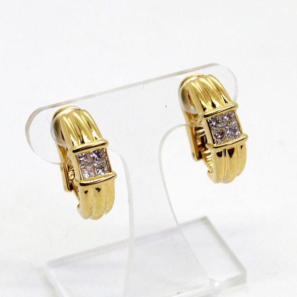 ◎中古美品◎18金 ダイヤ 計0.59ct ピアス : 安藤商事ヤフーショップ 