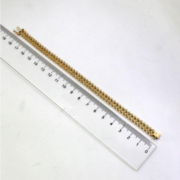 ◎中古美品◎18金 ダイヤ 2.05ct テニスブレスレット : 安藤商事