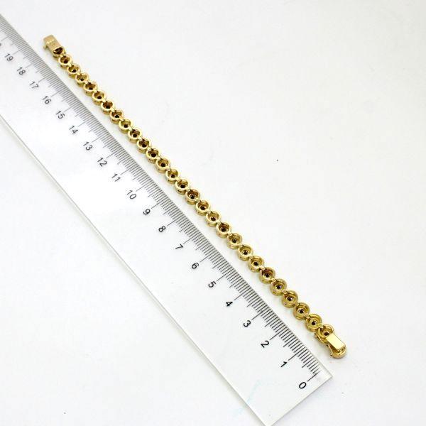 ◎中古美品◎18金 ダイヤ 5.00ct テニスブレスレット : 安藤商事