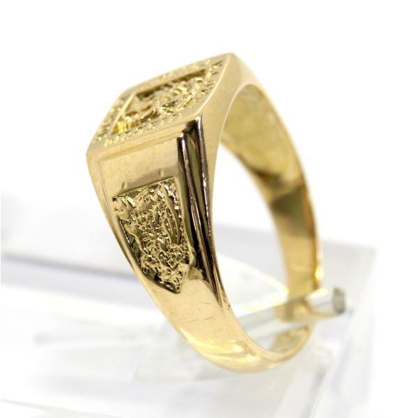 【美品】カレッジリング　15号 Amazon | リング 銀古美 カレッジリング 15号 ジュエリー