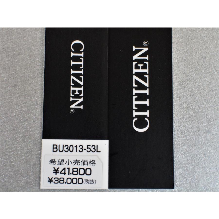 CITIZEN（シチズン） ◇新品◇シチズン 海外モデル BU3013-53L【エコ 