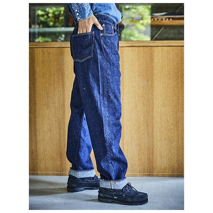 orSlow（オアスロウ） グランド ダッド フィット デニム パンツ (01