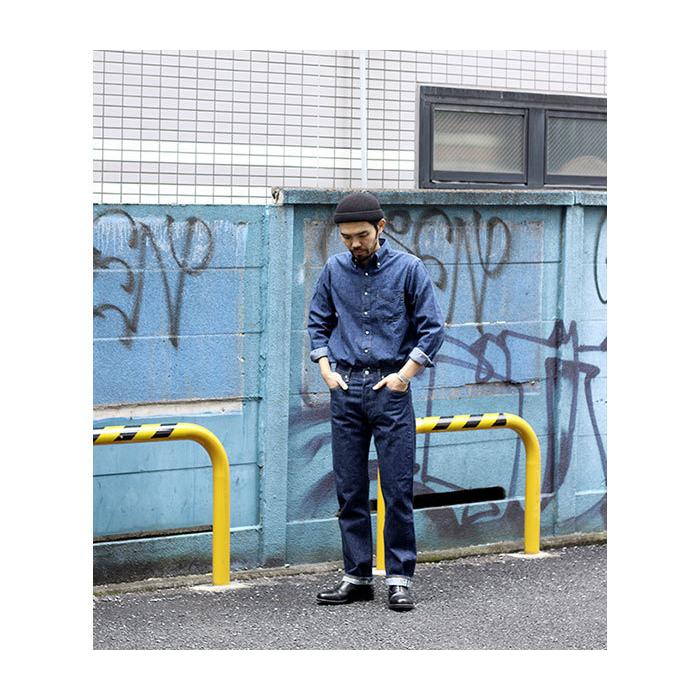 Orslow 105 インディゴブルー サイズ4 濃色 orSlow -STANDARD DENIM 105- Orslow 105 インディゴブルー サイズ4 濃色
