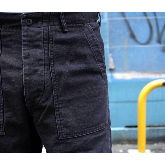 新品　オアスロウ　ベイカー　ファティーグパンツ　ブラックストーン orSlow オアスロウ ファティーグパンツ ベイカーパンツ スリムフィット