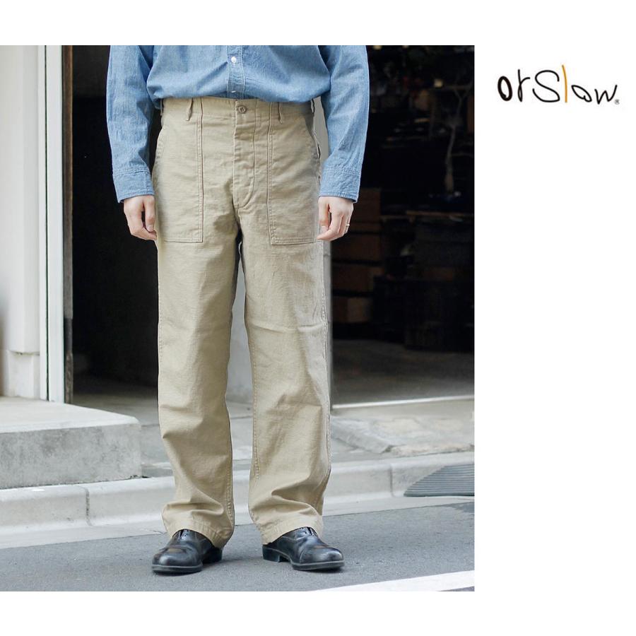 orSlow（オアスロウ） ファティーグパンツ 5002 ベイカーパンツ