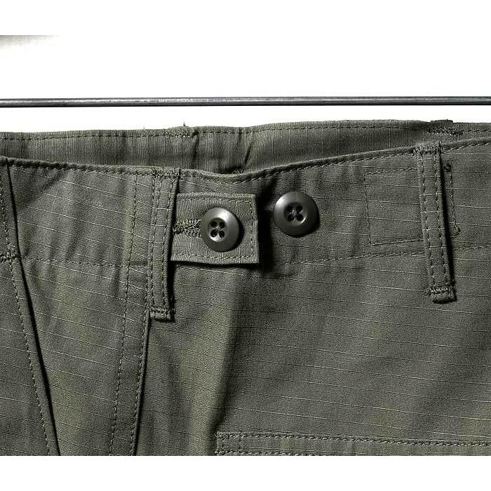 orSlow（オアスロウ） ファティーグパンツ リップストップ アーミー