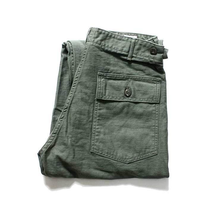 orSlow オアスロウ ファティーグパンツ 5002 ベイカーパンツ レギュラーフィット US ARMY FATIGUE PANTS Button Fly (01-5002-16)｜andpheb｜02