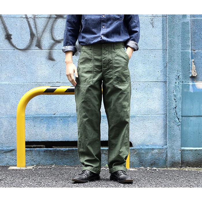 orSlow オアスロウ ファティーグパンツ 5002 ベイカーパンツ レギュラーフィット US ARMY FATIGUE PANTS Button Fly (01-5002-16)｜andpheb｜08