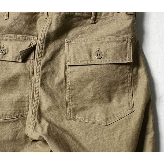 orslow 美品 ベイカーパンツ　ファティーグ スリム2 M カーキ オリーブ 01-5032-16]orSlow(オアスロウ)MEN'S US ARMY SLIM FIT FATIGUE
