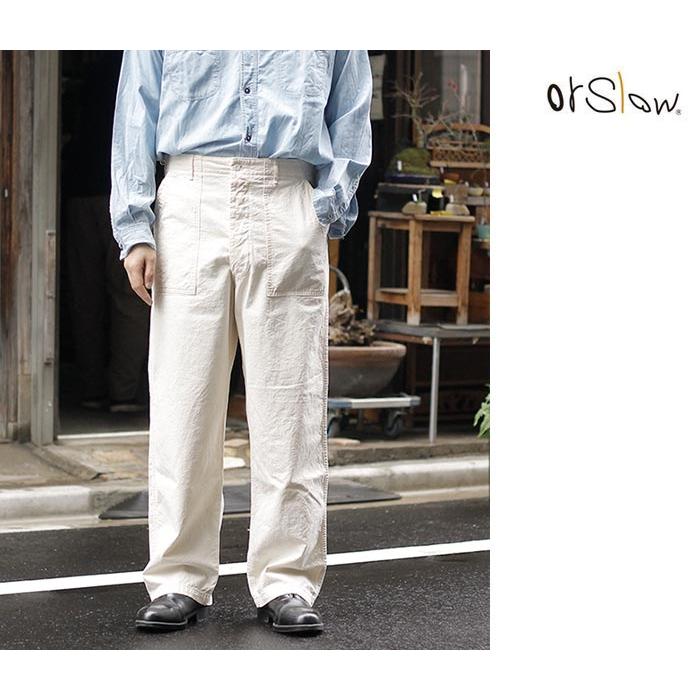 オアスロウ　ファティーグパンツ orSlow オアスロウ ファティーグパンツ 5032 ベイカーパンツ