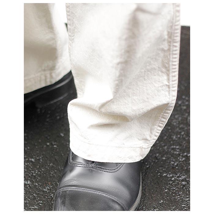 orslow ベイカーパンツ　レギュラーフィット　ホワイト orslow】オアスロウ ベイカーパンツ ファティーグ ホワイト 【公式通販】