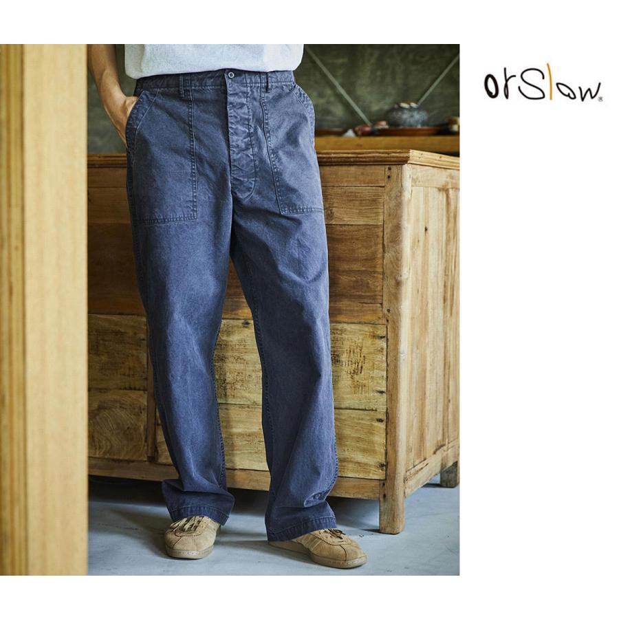 orSlow（オアスロウ） 26SS シーズナル サマー ファティーグ パンツ