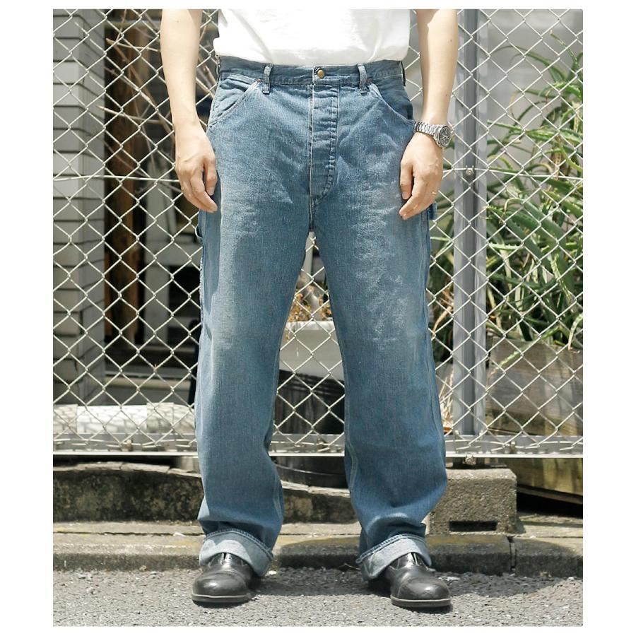 orSlow　オアスロウ　ペインターパンツ　ペイント加工　サイズ2　エクリュ orSlow オアスロウ ペインターパンツ ペイント加工 サイズ2 エクリュ