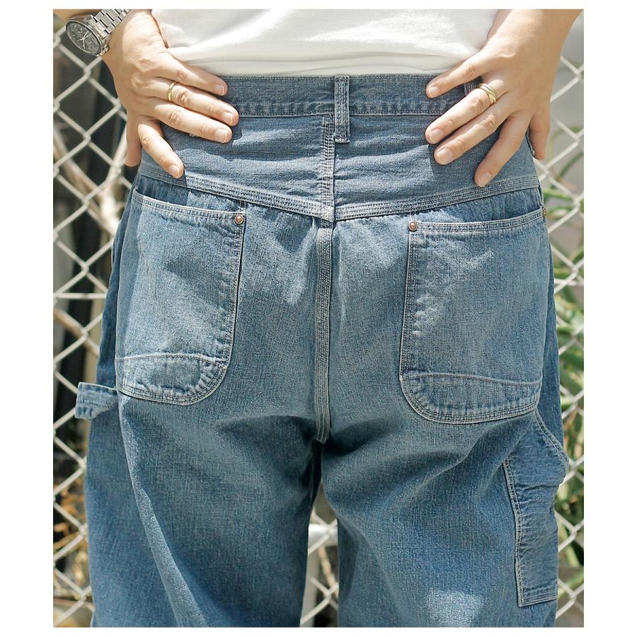 orSlow オアスロウ ペインターパンツ デニム ユーズド加工 DENIM