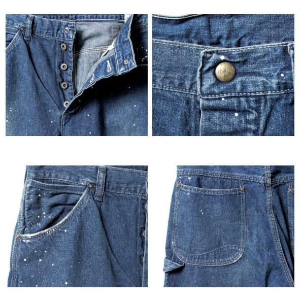 orSlow ダブルニーペインターパンツ ペイント加工 size1 日本製 orSlow ダブルニーペインターパンツ ペイント加工 size1 日本製