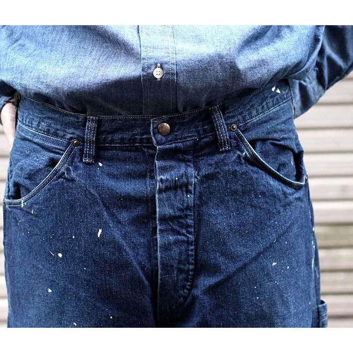 orSlow（オアスロウ） ペインターパンツ デニム ユーズド加工 ペイント