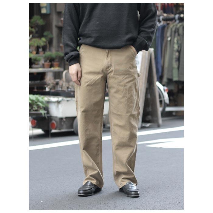 orSlow オアスロウ ルーズフィット ペインター パンツ ブラウン