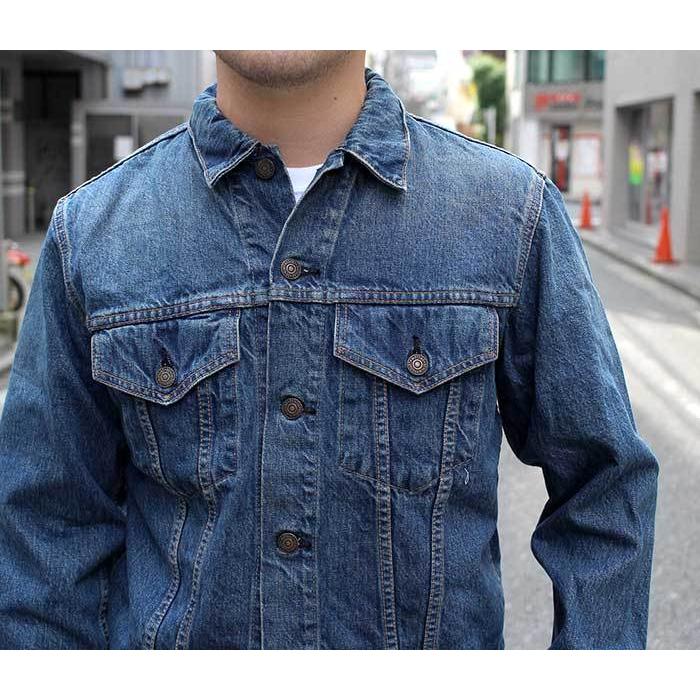オアスロウ 3rdタイプ ユーズド加工　XL orSlow オアスロウ 3rdタイプ デニム ジャケット 83.REAL USED