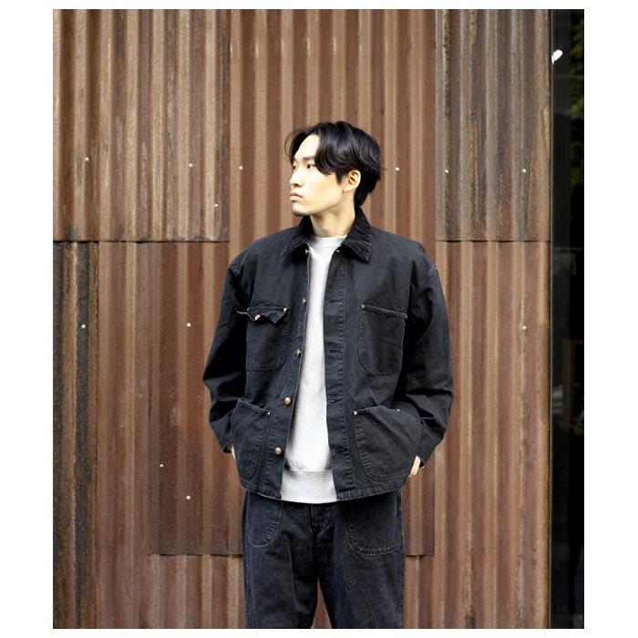 orSlow オアスロウ ルーズフィット ブラックダック カバーオール orSlow オアスロウ ルーズフィット ブラックダック カバーオール