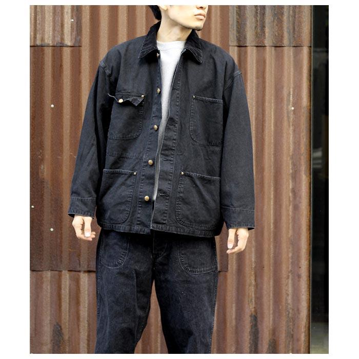 orSlow オアスロウ ルーズフィット ブラックダック カバーオール orSlow オアスロウ ルーズフィット ブラックダック カバーオール