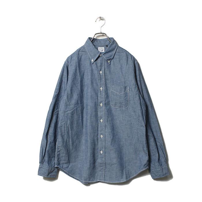 オアスロウ　シャンブレーボタンダウンシャツ サイズ4 03v807099_21s_3-1.jpg