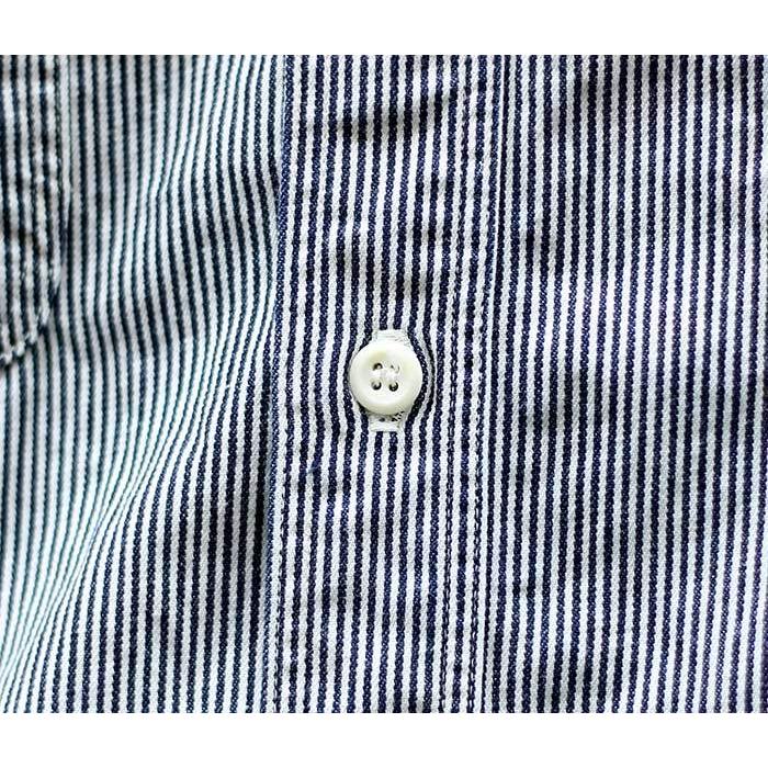 orSlow オアスロウ ヒッコリー ストライプ ワークシャツ HICKORY