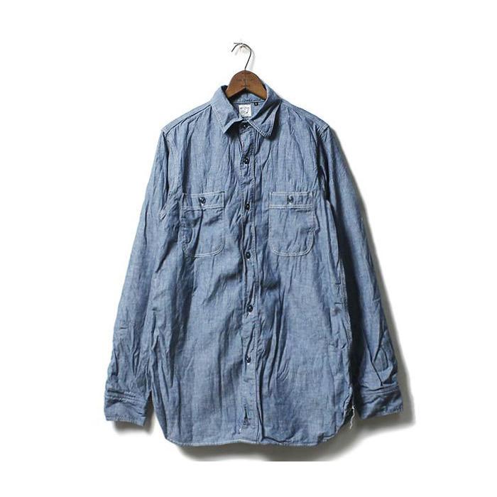 orSlow オアスロウ シャンブレー ワークシャツ 01-8070 CHAMBRAY WORK