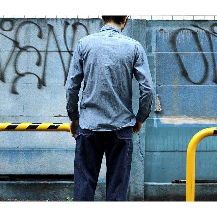 orSlow オアスロウ シャンブレー ワークシャツ 01-8070 CHAMBRAY WORK