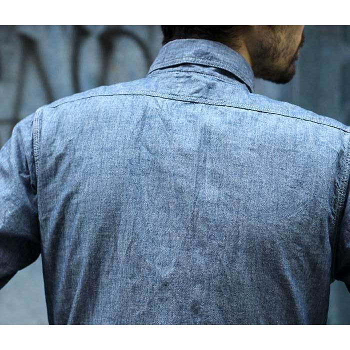 orSlow オアスロウ シャンブレー ワークシャツ 01-8070 CHAMBRAY WORK